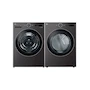 Miniatura de Combo de Lavadora y Secadora Eléctrica LG de Carga Frontal con Capacidad de 25 Kg para Lavado y 22 Kg para Secado Modelo WM25BFXS.DF22BFX Color Grafito