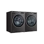 Miniatura de Combo de Lavadora y Secadora Eléctrica LG de Carga Frontal con Capacidad de 25 Kg para Lavado y 22 Kg para Secado Modelo WM25BFXS.DF22BFX Color Grafito
