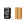 Miniatura de Secadora Electrolux ELFG7637AT Perfect Steam a Gas Frontal 21 Kg Titanio