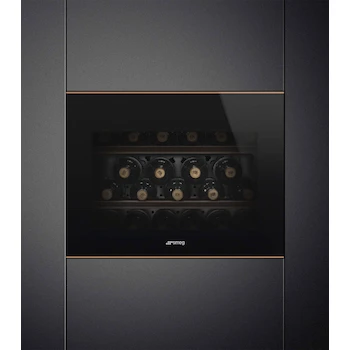 Imagen 5 de Smeg Dolce Stil Novo CVIU621NR1 Cava de Vinos Empotrable para 21 Botellas Negra