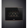 Miniatura de Smeg Dolce Stil Novo CVIU621NR1 Cava de Vinos Empotrable para 21 Botellas Negra