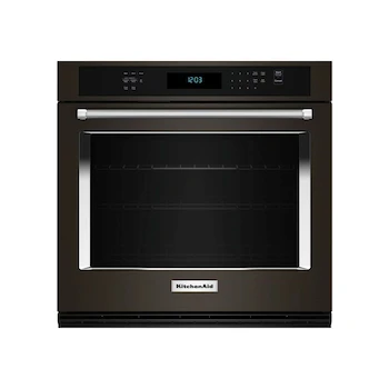 Imagen de referencia para Horno Eléctrico de Pared Simple KitchenAid KOSE500EBS de 30 Pulgadas en Acero Inoxidable Negro