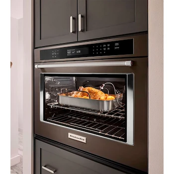 Imagen 5 de Horno Eléctrico de Pared Simple KitchenAid KOSE500EBS de 30 Pulgadas en Acero Inoxidable Negro