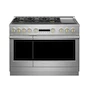 Miniatura de Estufa de Piso Dual Monogram ZDP486NDTSS Gas LP 48 Pulgadas Acero Inoxidable