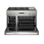 Miniatura de Estufa de Piso Dual Monogram ZDP486NDTSS Gas LP 48 Pulgadas Acero Inoxidable