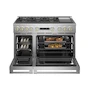 Miniatura de Estufa de Piso Dual Monogram ZDP486NDTSS Gas LP 48 Pulgadas Acero Inoxidable