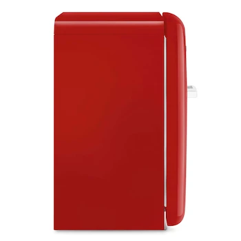 Imagen 4 de Smeg Frigobar Retro Estilo 50's 109 Litros Rojo Modelo FAB10URRD3