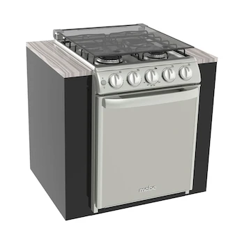 Imagen 4 de Estufa Empotrable de Gas Mabe 20 Pulgadas Acero Inoxidable