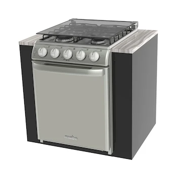 Imagen 5 de Estufa Empotrable de Gas Mabe 20 Pulgadas Acero Inoxidable