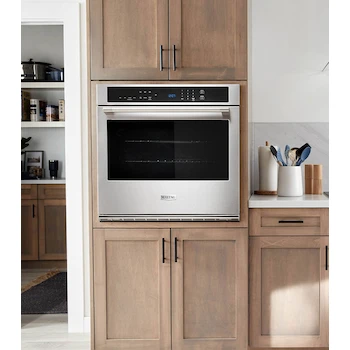 Imagen 2 de Maytag MOES6030LZ Horno Eléctrico de Pared Simple con Freidora de Aire 30 Pulgadas Acero Inoxidable Resistente a Huellas 5.0 Pies Cúbicos