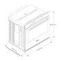 Miniatura de Maytag MOES6030LZ Horno Eléctrico de Pared Simple con Freidora de Aire 30 Pulgadas Acero Inoxidable Resistente a Huellas 5.0 Pies Cúbicos