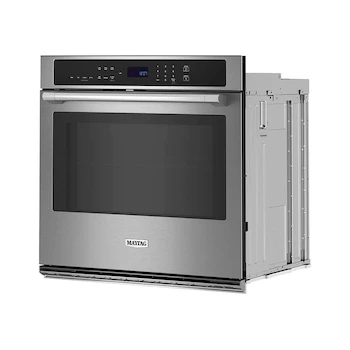 Imagen 5 de Maytag MOES6030LZ Horno Eléctrico de Pared Simple con Freidora de Aire 30 Pulgadas Acero Inoxidable Resistente a Huellas 5.0 Pies Cúbicos