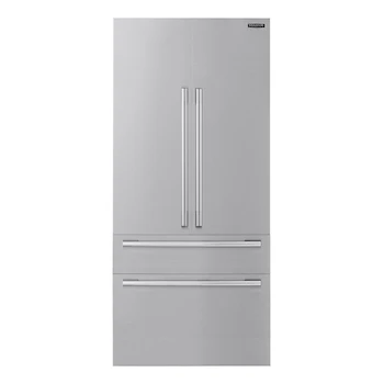 Imagen de referencia para Signature Kitchen Suite 36" Stainless Steel Refrigerator Panel Kit Model SKSP3D360S
