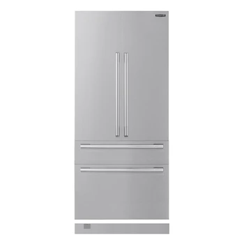 Imagen 4 de Signature Kitchen Suite 36" Stainless Steel Refrigerator Panel Kit Model SKSP3D360S