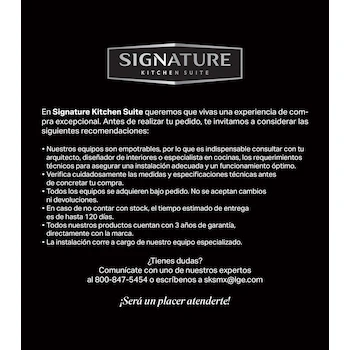 Imagen 5 de Signature Kitchen Suite 36" Stainless Steel Refrigerator Panel Kit Model SKSP3D360S