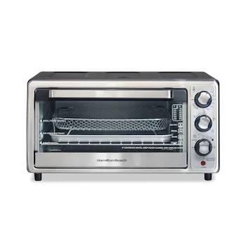 Imagen de referencia para Horno Tostador con Freidora de Aire Hamilton Beach Sure-Crisp Modelo 31403 Acero Inoxidable