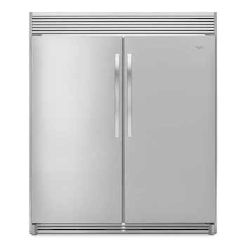 Imagen 4 de Congelador Vertical Whirlpool Sidekick WSZ57L18DM 18 Pies Cúbicos Gris