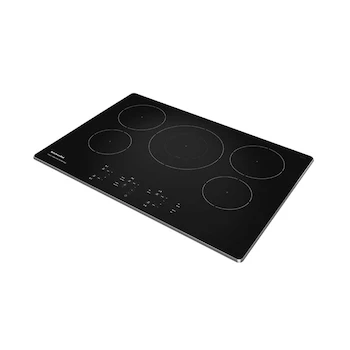 Imagen 3 de KitchenAid KICU569XBL Parrilla de Inducción de 36 Pulgadas con 5 Quemadores Negra