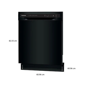 Imagen 3 de Lavavajillas Empotrable Frigidaire FFBD2420US de 24 Pulgadas, 12 Servicios, Acero Inoxidable