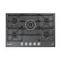 Miniatura de Parrilla de Gas LP IO Mabe IO75BG0 Negra 5 Quemadores Acero Inoxidable 76 cm