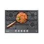 Miniatura de Parrilla de Gas LP IO Mabe IO75BG0 Negra 5 Quemadores Acero Inoxidable 76 cm