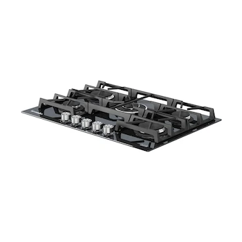 Imagen 5 de Parrilla de Gas LP IO Mabe IO75BG0 Negra 5 Quemadores Acero Inoxidable 76 cm