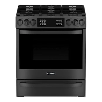 Imagen alusiva al producto Estufa de Piso Mabe Modelo IO 30 Pulgadas Color Negra Compatible con Gas Natural y Gas LP