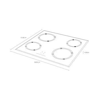 Imagen 3 de Parrilla de Vitrocerámica Empotrable GE Profile Modelo PP930SMSS1 de 30 Pulgadas en Acero Inoxidable