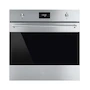 Miniatura de Horno Eléctrico Empotrable Smeg Dolce Stil Novo SO4604S4PNR Negro 60 cm