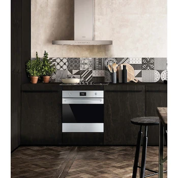 Imagen 2 de Horno Eléctrico Empotrable Smeg Dolce Stil Novo SO4604S4PNR Negro 60 cm