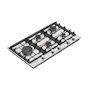 Miniatura de KitchenAid Parrilla a Gas KCGS256KSS 5 Quemadores Acero Inoxidable