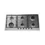 Miniatura de Teka EFX 90.1 6G AI AL 2DR CI Parrilla a Gas LP 6 Quemadores Acero Inoxidable 90 cm