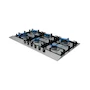 Miniatura de Teka EFX 90.1 6G AI AL 2DR CI Parrilla a Gas LP 6 Quemadores Acero Inoxidable 90 cm