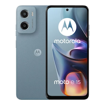 Imagen de referencia para Motorola Moto e15 6.6 Pulg 64GB Azul Desbloqueado