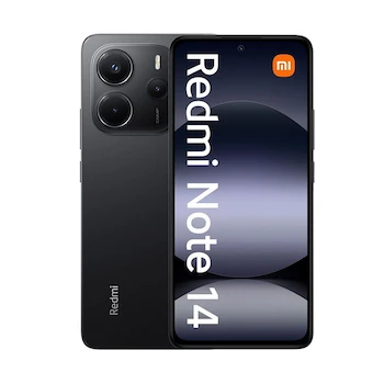 Imagen alusiva al producto Celular Xiaomi Redmi Note 14 Pantalla 6.6 Pulgadas 256GB Negro