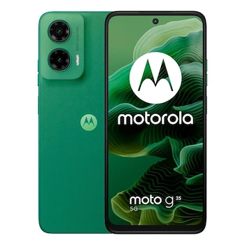 Imagen alusiva al producto Smartphone Motorola Moto G35 Pantalla 6.7 Pulgadas Almacenamiento 256 GB Color Verde Desbloqueado