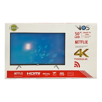 Imagen 2 de Pantalla Vios TV50D20-4K Smart TV LED 4K UHD de 50 Pulgadas