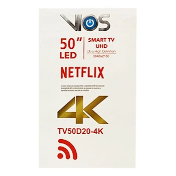 Imagen 3 de Pantalla Vios TV50D20-4K Smart TV LED 4K UHD de 50 Pulgadas
