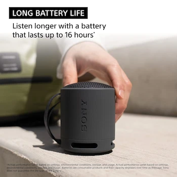 Imagen 2 de Sony SRS-XB100 Bocina Portátil Inalámbrica Bluetooth Negra