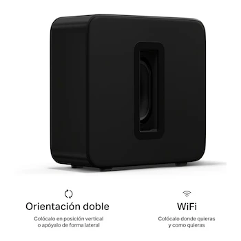 Imagen 5 de Sonos Sub (Gen 4) Subwoofer Wi-Fi Negro 120W