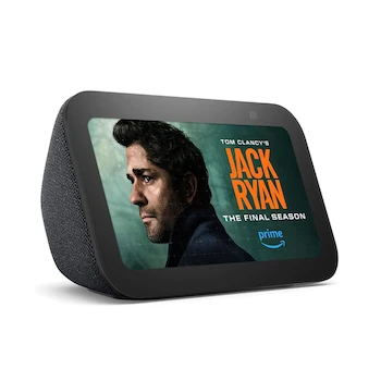 Imagen alusiva al producto Amazon Echo Show 5 3ra Generación Bocina Inalámbrica Inteligente Asistente de Voz con Pantalla Táctil Wi-Fi Color Carbón