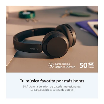 Imagen 5 de Sony Audífonos Inalámbricos Bluetooth WH-CH520 Beige