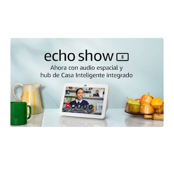 Imagen 3 de Amazon Echo Show 8 3ra Generación Pantalla Inteligente de 8 Pulgadas con Alexa Color Blanco