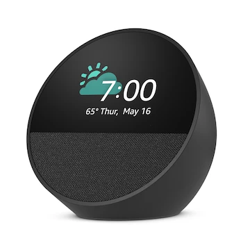 Imagen de referencia para Amazon Echo Spot (2024) Despertador Inteligente con Alexa Negro