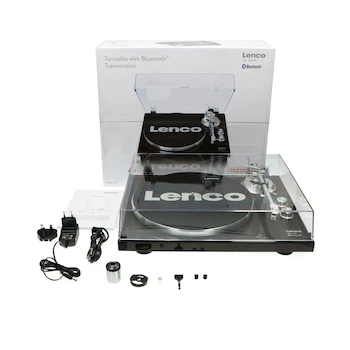 Imagen 3 de Tornamesa Bluetooth Lenco LBT-188WA Marrón