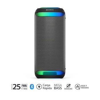 Imagen 2 de Sony SRS-XV800 Bocina Inalámbrica Portátil Serie X Negra