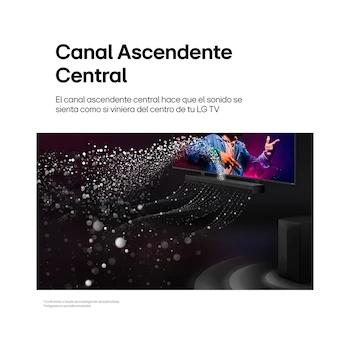 Imagen 3 de LG Barra de Sonido Teatro en Casa S70TR Negra con Subwoofer Inalámbrico y Altavoces Traseros