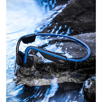 Imagen 4 de Shokz OpenMove Audífonos Inalámbricos Bluetooth de Conducción Ósea Azules