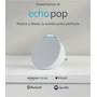 Miniatura de Amazon Echo Pop Bocina Inteligente Asistente de Voz 1ra Generación Inalámbrico Wi-Fi Blanco