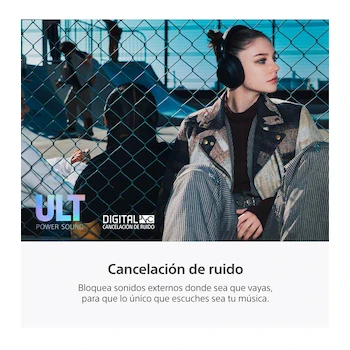 Imagen 3 de Audífonos Inalámbricos Bluetooth Over-Ear Sony ULT Wear WH-ULT900N Negro